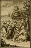 An illustration from De godlievende ziel vertoont in zinnebeelden (1737)