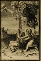 An illustration from De godlievende ziel vertoont in zinnebeelden (1737)