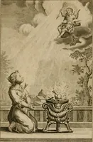 An illustration from De godlievende ziel vertoont in zinnebeelden (1737)