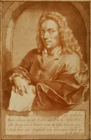 An illustration from De groote schouburgh der Nederlantsche konstschilders en schilderessen : waar van 'er vele met hunne beeltenissen ten tooneel een verschynen, en hun levensgedrag en konstwerken beschreven worden : zynde een vervolg op Het Schilderboek van K. v. Mander (1718)