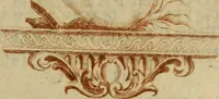 An illustration from De groote schouburgh der Nederlantsche konstschilders en schilderessen : waar van 'er vele met hunne beeltenissen ten tooneel een verschynen, en hun levensgedrag en konstwerken beschreven worden : zynde een vervolg op Het Schilderboek van K. v. Mander (1718)