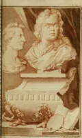 An illustration from De groote schouburgh der Nederlantsche konstschilders en schilderessen : waar van 'er vele met hunne beeltenissen ten tooneel een verschynen, en hun levensgedrag en konstwerken beschreven worden : zynde een vervolg op Het Schilderboek van K. v. Mander (1718)