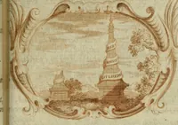 An illustration from De groote schouburgh der Nederlantsche konstschilders en schilderessen : waar van 'er vele met hunne beeltenissen ten tooneel een verschynen, en hun levensgedrag en konstwerken beschreven worden : zynde een vervolg op Het Schilderboek van K. v. Mander (1718)