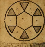 An illustration from De Hibernia & antiquitatibus ejus, disquisitiones (1658)