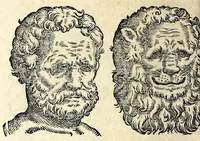 Picture 44 of 62 from De hvmana physiognomonia Ioannis Baptistae Portae Neapolitani libri IIII : qvi ab extimis, quae in hominum corporibus conspiciuntur signis, ita eorum naturas, mores & consilia (egregiis ad viuum expressis iconibvs) demonstrant, vt intimos animi recessus penetrare videantur ... : nunc ab innumeris mendis, quibus passim neapolitana scatebat editio, emendati, primumq[ue] in Germania in lucem editi : cum duplici rerum & verborum indice longe locupletissimo (1593), leaf 228