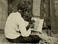 An illustration from De inlandsche kunstnijverheid in Nederlandsch Indië (1912)