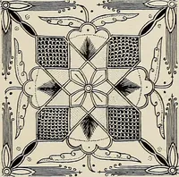 An illustration from De inlandsche kunstnijverheid in Nederlandsch Indië (1912)