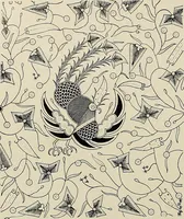 An illustration from De inlandsche kunstnijverheid in Nederlandsch Indië (1912)