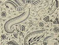 An illustration from De inlandsche kunstnijverheid in Nederlandsch Indië (1912)