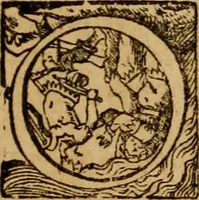 An illustration from De Ioannis Calvini, magni quondam Geneuensium ministri, vita, moribus, rebus gestis, studijs, ac denique morte historia. (1580)