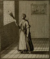 Picture 109 of 129 from De kapelle der dooden, of de algemeene dooden-spiegel. In welken alle menschen, van wat staat of rang zy zyn mogen, zich tot hun nut konnen beschouwen; om indagtig te zyn het memento mori, of gedenkt to sterven .. (1741), leaf 297