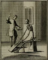 An illustration from De kapelle der dooden, of, De algemeene doodenspiegel : in welken all menschen, van wat staat of rang zy zyn mogen, zich tot hun nut konnen beschouwen : om indagtig ti zyn het memento mori, gedenkt te sterven ... (1737)