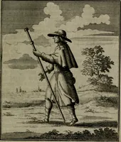 An illustration from De kapelle der dooden, of, De algemeene doodenspiegel : in welken all menschen, van wat staat of rang zy zyn mogen, zich tot hun nut konnen beschouwen : om indagtig ti zyn het memento mori, gedenkt te sterven ... (1737)