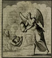 An illustration from De kapelle der dooden, of, De algemeene doodenspiegel : in welken all menschen, van wat staat of rang zy zyn mogen, zich tot hun nut konnen beschouwen : om indagtig ti zyn het memento mori, gedenkt te sterven ... (1737)