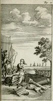 Picture 22 of 85 from De konincklycke triumphe : vertoonende alle de eerpoorten, met desselfs besondere sinne-beelden, en hare beschryvinge, ten getale van in de 60, opgerecht in s' Gravenhage 1691 ter eere van Willem de III koningh van Groot Brittanjen (1691), leaf 100