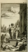 Picture 56 of 85 from De konincklycke triumphe : vertoonende alle de eerpoorten, met desselfs besondere sinne-beelden, en hare beschryvinge, ten getale van in de 60, opgerecht in s' Gravenhage 1691 ter eere van Willem de III koningh van Groot Brittanjen (1691), leaf 187