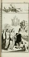 An illustration from De konincklycke triumphe : vertoonende alle de eerpoorten, met desselfs besondere sinne-beelden, en hare beschryvinge, ten getale van in de 60, opgerecht in s' Gravenhage 1691 ter eere van Willem de III koningh van Groot Brittanjen (1691)
