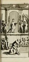 An illustration from De konincklycke triumphe : vertoonende alle de eerpoorten, met desselfs besondere sinne-beelden, en hare beschryvinge, ten getale van in de 60, opgerecht in s' Gravenhage 1691 ter eere van Willem de III koningh van Groot Brittanjen (1691)