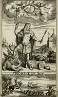 Picture 1 of 85 from De konincklycke triumphe : vertoonende alle de eerpoorten, met desselfs besondere sinne-beelden, en hare beschryvinge, ten getale van in de 60, opgerecht in s' Gravenhage 1691 ter eere van Willem de III koningh van Groot Brittanjen (1691), leaf 6