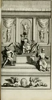 An illustration from De konincklycke triumphe : vertoonende alle de eerpoorten, met desselfs besondere sinne-beelden, en hare beschryvinge, ten getale van in de 60, opgerecht in s' Gravenhage 1691 ter eere van Willem de III koningh van Groot Brittanjen (1691)