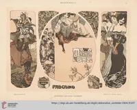 Picture 17 of 20 from Dekorative Vorbilder: farbige Meisterwerke aus alter und neuer Zeit — 15.1904 (1904), leaf 107
