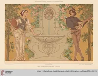 Picture 6 of 20 from Dekorative Vorbilder: farbige Meisterwerke aus alter und neuer Zeit — 15.1904 (1904), leaf 39