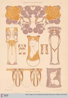 An illustration from Dekorative Vorbilder: farbige Meisterwerke aus alter und neuer Zeit — 15.1904 (1904)