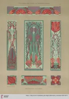 An illustration from Dekorative Vorbilder: farbige Meisterwerke aus alter und neuer Zeit — 15.1904 (1904)