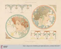 Picture 12 of 20 from Dekorative Vorbilder: farbige Meisterwerke aus alter und neuer Zeit — 15.1904 (1904), leaf 77