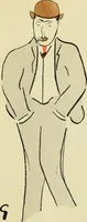 Picture 46 of 64 from De la Comédie Française aux boulevards. Préf. de Jules Claretie (1906), leaf 102
