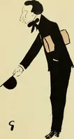 An illustration from De la Comédie Française aux boulevards. Préf. de Jules Claretie (1906)