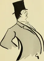An illustration from De la Comédie Française aux boulevards. Préf. de Jules Claretie (1906)