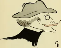 An illustration from De la Comédie Française aux boulevards. Préf. de Jules Claretie (1906)