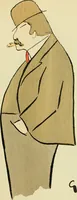 An illustration from De la Comédie Française aux boulevards. Préf. de Jules Claretie (1906)