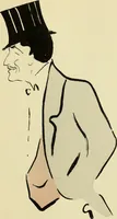 An illustration from De la Comédie Française aux boulevards. Préf. de Jules Claretie (1906)