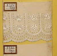 Picture 160 of 193 from Sample book of French embroidery, 1850? (1850), leaf 121