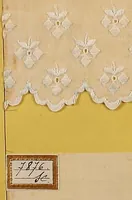 Picture 17 of 193 from Sample book of French embroidery, 1850? (1850), leaf 17