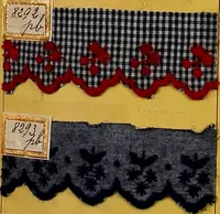 An illustration from Sample book of French embroidery, 1850? (1850)