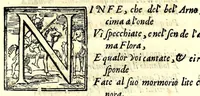 An illustration from De la glorie d'Evropa : al sereniss. Don. Cosimo Medici, principe di Toscana : parte prima [-seconda], scritte e dedicate ne le reali nozze sue, e de la serenissima sua sposa l'arciduchessa Maria Maddalena d'Avstria, principessa di Toscana (1608)