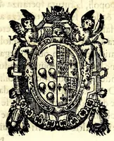 An illustration from De la glorie d'Evropa : al sereniss. Don. Cosimo Medici, principe di Toscana : parte prima [-seconda], scritte e dedicate ne le reali nozze sue, e de la serenissima sua sposa l'arciduchessa Maria Maddalena d'Avstria, principessa di Toscana (1608)