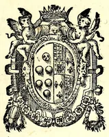 An illustration from De la glorie d'Evropa : al sereniss. Don. Cosimo Medici, principe di Toscana : parte prima [-seconda], scritte e dedicate ne le reali nozze sue, e de la serenissima sua sposa l'arciduchessa Maria Maddalena d'Avstria, principessa di Toscana (1608)