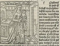 Picture 11 of 34 from De la louenge et vertu des nobles et cleres dames : de Jehan bocasse ; [traslate & iprime nouellemet a paris], leaf 191