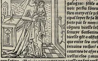 An illustration from De la louenge et vertu des nobles et cleres dames : de Jehan bocasse ; [traslate & iprime nouellemet a paris]