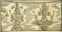 An illustration from De la pirotechnia : Libri X. doue ampiamente si tratta non solo di ogni sorte & diuersita di miniere, ma anchora quanto si ricerca intorno à la prattica di quelle cose di quel che si appartiene à l'arte de la fusione ouer gitto de metalli come d'ogni altra cosa simile à questa (1540)