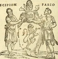 An illustration from De la pirotechnia : Libri X. doue ampiamente si tratta non solo di ogni sorte & diuersita di miniere, ma anchora quanto si ricerca intorno à la prattica di quelle cose di quel che si appartiene à l'arte de la fusione ouer gitto de metalli come d'ogni altra cosa simile à questa (1540)