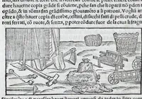 Picture 1 of 43 from De la pirotechnia libri X. : dove ampiamente si tratta non solo di ogni sorte & diuersita di miniere, ma anchora quanto si ricerca intorno à la prattica di quelle cose, di quel che si appartiene à l'arte de la fusione, ouer gitto de metalli, come d'ogni altra cosa simile à questa (1540), leaf 20