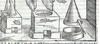 Picture 28 of 43 from De la pirotechnia libri X. : dove ampiamente si tratta non solo di ogni sorte & diuersita di miniere, ma anchora quanto si ricerca intorno à la prattica di quelle cose, di quel che si appartiene à l'arte de la fusione, ouer gitto de metalli, come d'ogni altra cosa simile à questa (1540), leaf 283