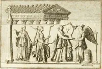 An illustration from Histoire de l'art chez les anciens (1801)
