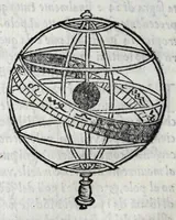 An illustration from De la sfera del mondo. Libri qvattro in lingva toscana: iqvali non per via di traduttione, nè à qual si voglia particolare scrittore obligati: ma parte da i migliori raccogliendo; e parte di nuouo producendo; contengano in se tutto quel ch'intorno à tal materia si possa desiderare; ridotti à tãta ageuolezza, & à cosi facil modo di dimostrare che qual si voglia poco essercitato negli studij di matemmatica potrà ageuolissimamente & con prestezza intenderne il tutto. De le stelle fisse. Libro vno con le sve figvre, e con le sve tauole: doue cõ marauigliosa ageuolezza potrà ciascheduno conoscere qualunque stella dele XLVIII immagini del cielo stellato, e le fauole loro integramente: & sapere in ogni tempo del'anno, à qual si voglia hora di notte, in che parte del cielo si truovino, non solo le dette immagini, ma qualunq[ue] stella di quelle (1540)