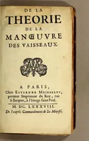 Picture 3 of 4 from De la theorie de la manoeuvre des vaisseaux (1688), leaf 7